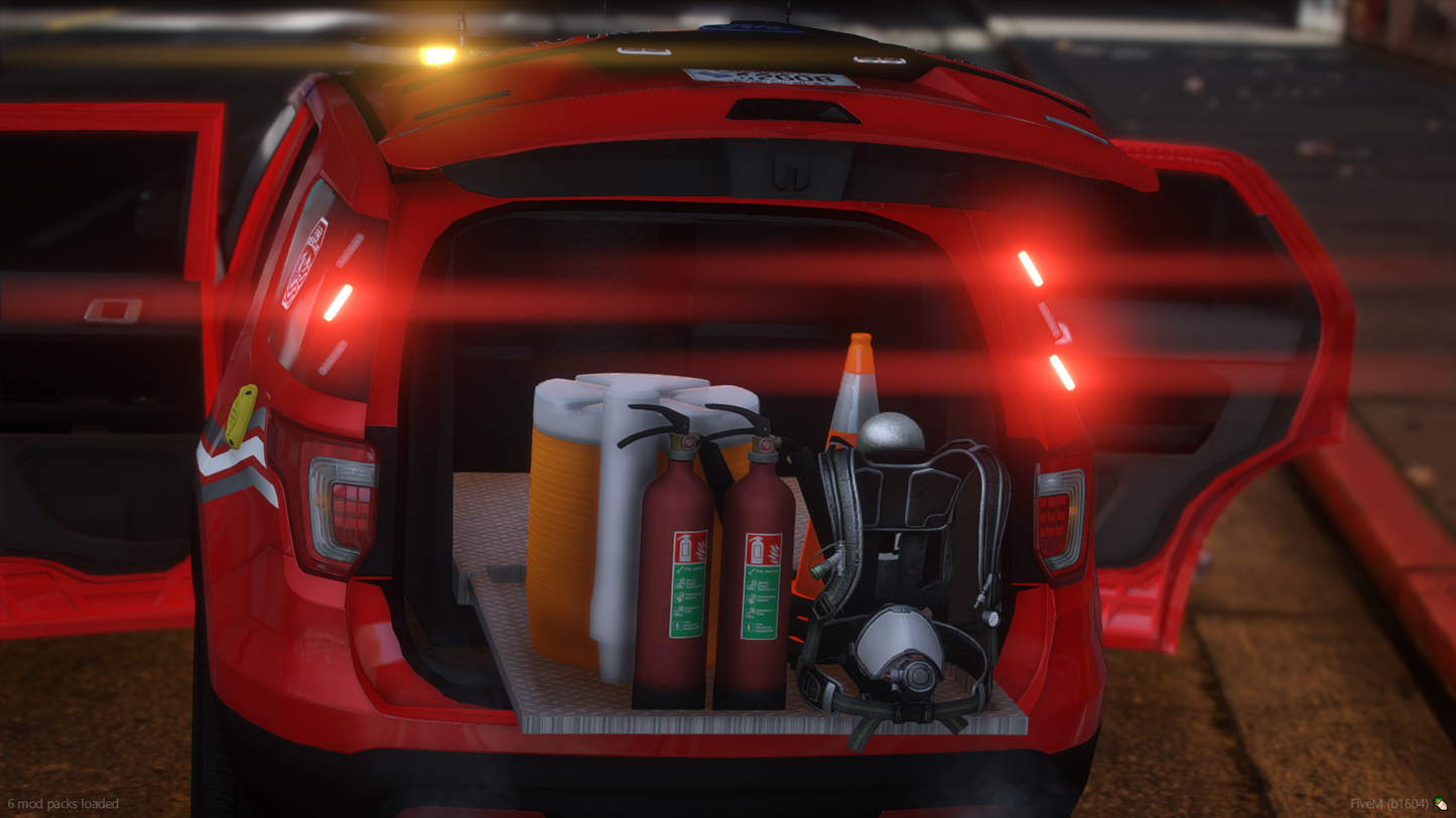 NON ELS 2019 Fire Department Battalion Chief SUV Vehicle