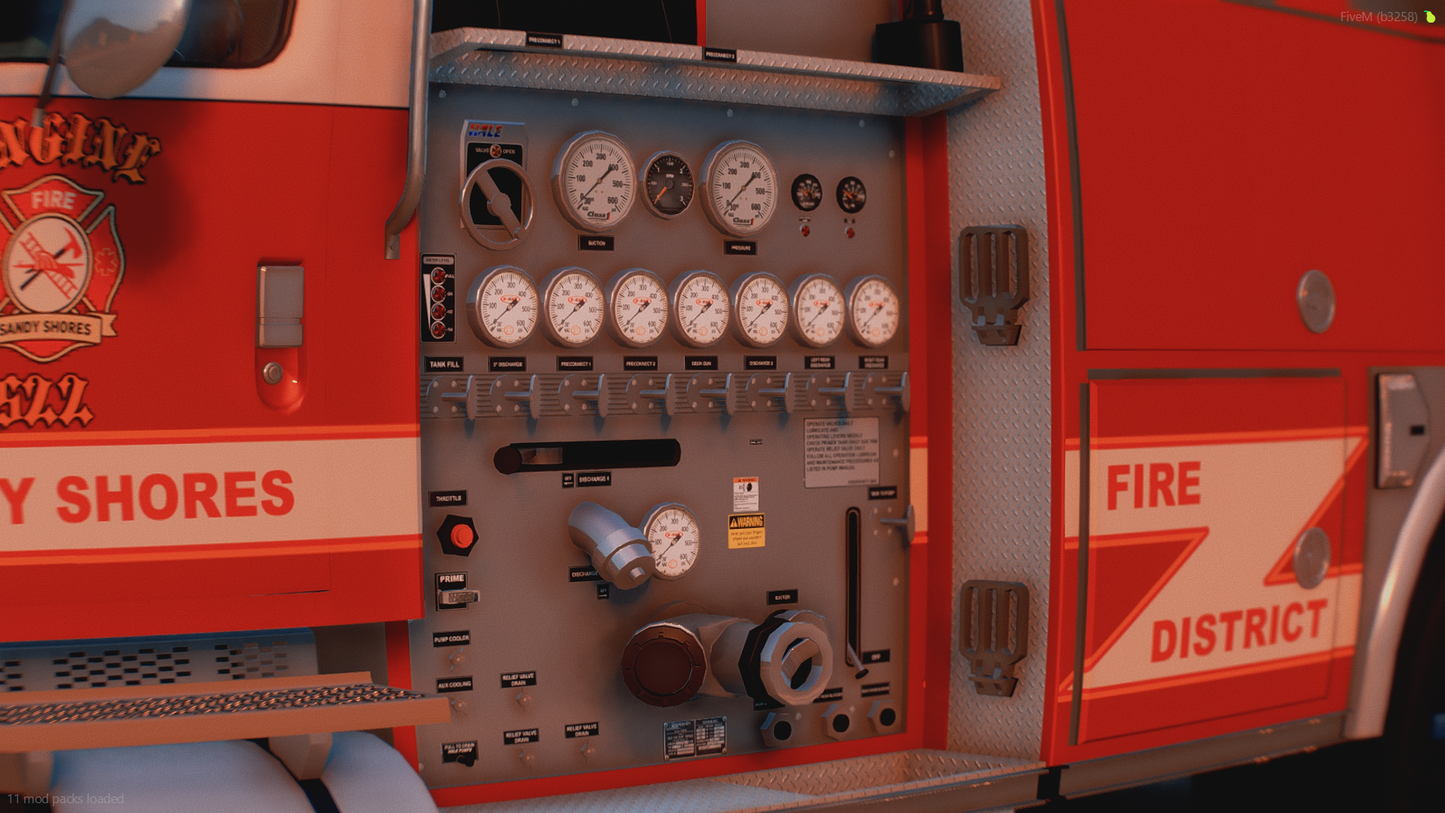 [NON-ELS] 1991 E-One Fire Engine