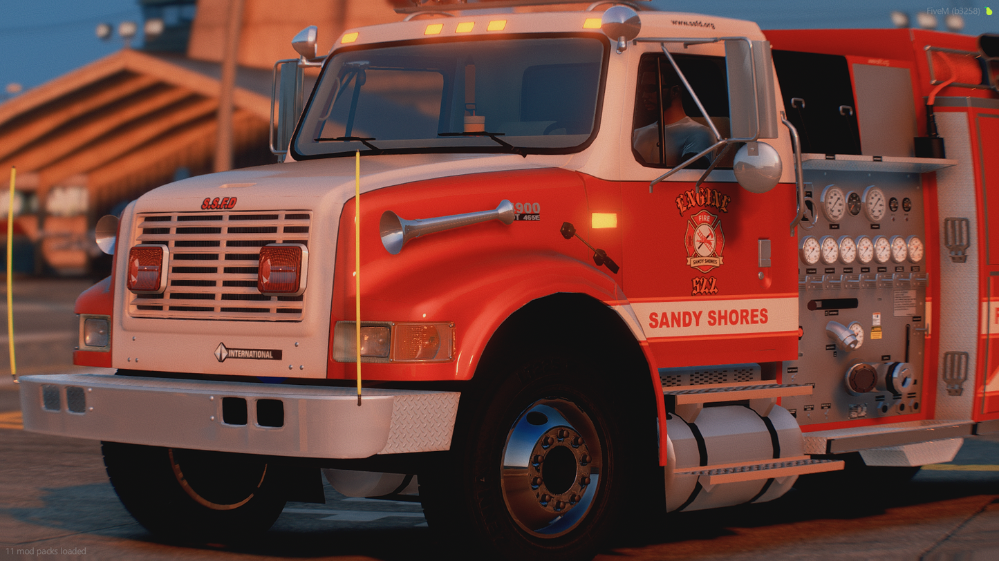 [NON-ELS] 1991 E-One Fire Engine