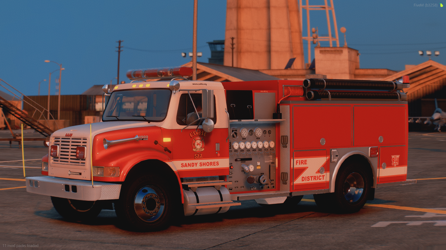 [NON-ELS] 1991 E-One Fire Engine