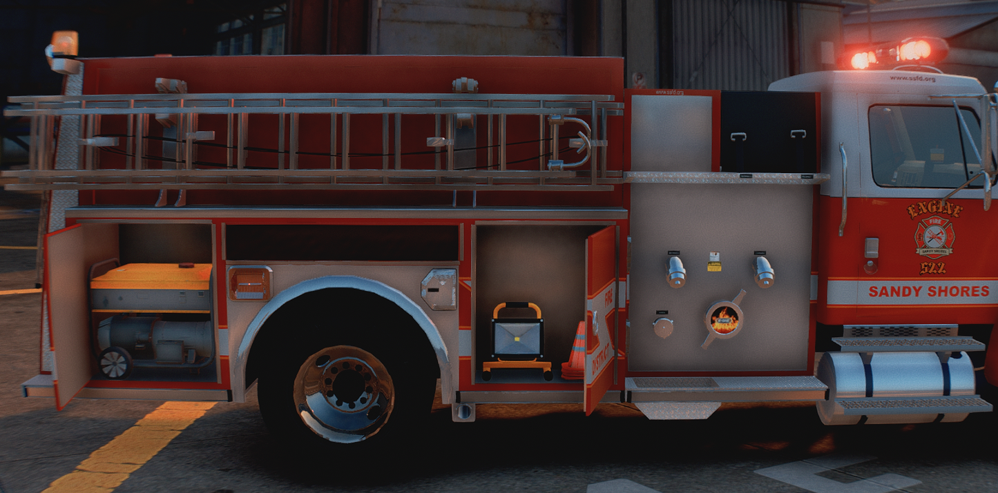 [NON-ELS] 1991 E-One Fire Engine