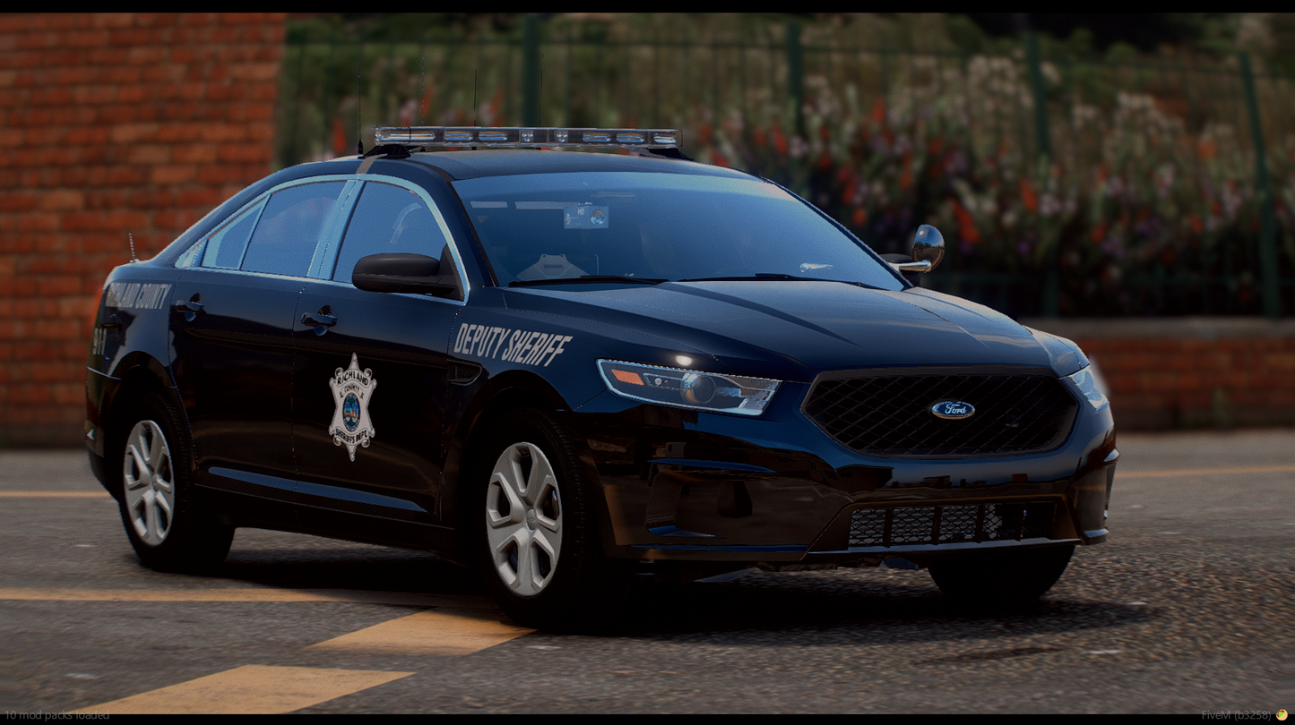 2014 Generic Police Interceptor Sedan RCSD